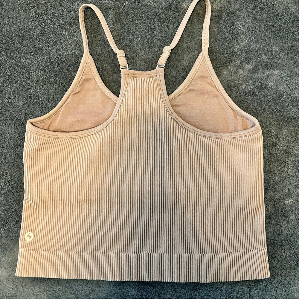 POPFLEX What’s the Scoop Seamless Crop Tank - Picture 7 of 13